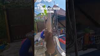 100kw pool heater testing stage [upl. by Leuqer]