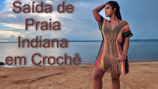 Saída de Praia Indiana em Crochê [upl. by Seka]