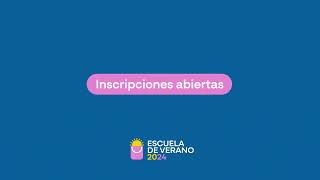 Inscripciones abiertas  Escuela de Verano Ceibal 2024 [upl. by Arnulfo]