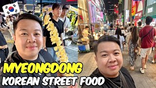 Myeongdong Street Food Tour  Mukbang Part 2 🇰🇷  Jm Banquicio [upl. by Shinberg857]