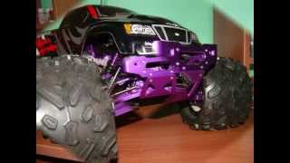 hpi savage x CUSTOM upgraded aluminum [upl. by Auhsot]