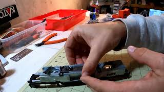 Kato HO Scale P42 DCC Installation [upl. by Schnurr]