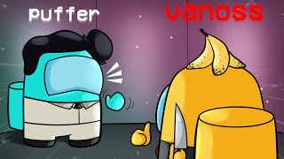 BETRAYED BY VANOSS in Proximity Chat Among Us [upl. by Sewoll]