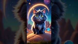 Bissys Cosmic Adventure😮 cosmicadventure magicalrealm catstory imagination fantasyforyou [upl. by Ebeohp257]