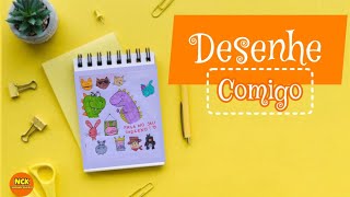 Desenhos Fofinhos para DECORAR o seu caderno 📔😍 nck nossocanalkids [upl. by Joeann]