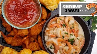 Shrimp 2 Ways with the Blackstone Air Fryer Combo [upl. by Ikairik]