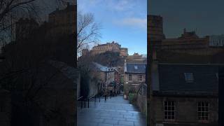 The BEST VIEW in EDINBURGH Edinburgh Castle Scotland scotland visitscotland castle scottish [upl. by Macmahon]