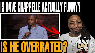 LEGEND FIRST TIME REACTION DAVE CHAPPELLE quot3AM IN THE GHETTOquot [upl. by Skrap]