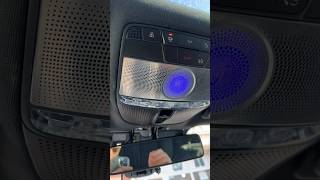 mercedes w213 burmester speaker ambient light glasses key car youtubeshorts burmester youtube [upl. by Kingdon919]