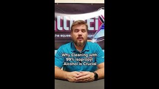 Why Cleaning with 99 Isopropyl Alcohol is Crucial [upl. by Rukna400]