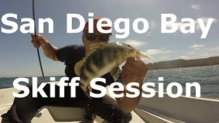 Fishing San Diego Bay  4 Hour Skiff Session [upl. by Ioved]