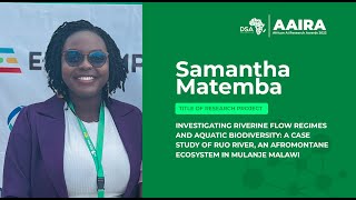 AAIRA Subgrantee Research Documentary  Manasseh Samantha Matemba [upl. by Wixted747]