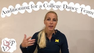 Tips for Auditioning for a College Dance Team  Valerie Stead Potsos [upl. by Kuo64]