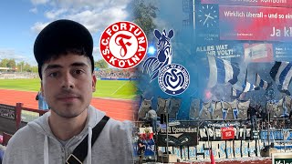 4LIGA  AUSVERKAUFTES HAUS🔥 MSV STARKER SUPPORT🔵⚪️🦓  SC FORTUNA KÖLN vs MSV DUISBURG  Stadionvlog [upl. by Kisung]