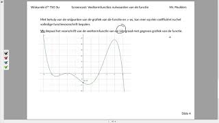 Het tekenverloop van een eerstegraadsfunctie [upl. by Arissa32]