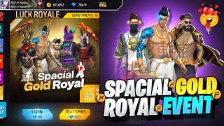 New Gold Rush Event Free Fire 2023  New Event Free Fire Bangladesh Server  Free Fire New Event [upl. by Reemas]