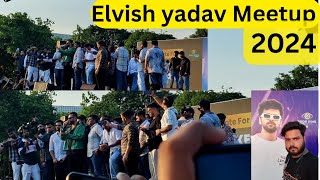 Kataria Meetup gurgaon  Elvish Yadav For Lovekesh 2024  Gymkhana Club Live [upl. by Doraj]