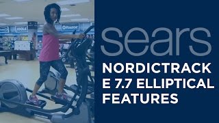 NordicTrack E 77 Elliptical Feature  Power Incline [upl. by Gader994]