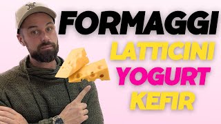 159 FORMAGGI LATTICINI e LATTE [upl. by Revolc]