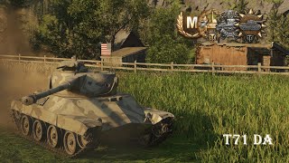 T71 DA  As de char  Seconde Guerre  World of Tanks Modern Armor [upl. by Maison]