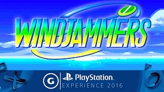 Windjammers Reveal Trailer  PSX 2016 [upl. by Nidnerb]