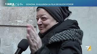 Genova si allunga la fila dei nuovi poveri [upl. by Jeremie499]