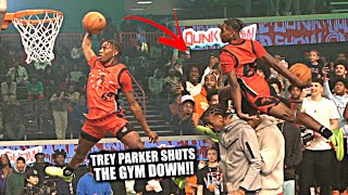 Trey Parker SHUTS DOWN THE GYM With Dunk OVER TWO 7Footers Full OTE Dunk Contest [upl. by Temp]