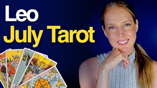 BUILDING YOUR LIFE  Leo July 2024 Tarot Card Predictions [upl. by Assetan471]