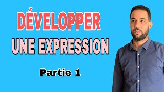 Développer et réduire une expression 1 3APIC2APIC [upl. by Ahsiyn]