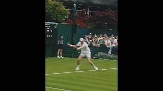 Nicolas Jarrys Forehand Up Close atp tennis forehand [upl. by Nivlem732]