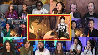 Attack on Titan Final Season  Final Episode Reaction Mashup [upl. by Enom]