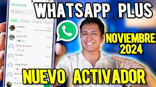 ✅ WHATSAPP PLUS Ultima versión  NUEVO ACTIVADOR y Nueva Versión🤩 [upl. by Assyral]