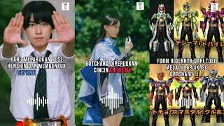 Best Collection Of Toku Versus  Fakta Unik  Kamen Rider Gotchard  3 [upl. by Jaworski]