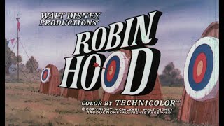 Robin Hood  1973 Theatrical Trailer 35mm 4K [upl. by Hgielrebma]