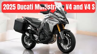 2025 DUCATI MULTISTRADA V4 AND V4 S  Best Motorcycle  Info Moto [upl. by Hcahsem]