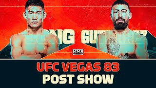 UFC Vegas 83 PostFight Show  Reaction To Khalil Rountrees Nasty KO Song Yadongs Main Event Win [upl. by Darsey]