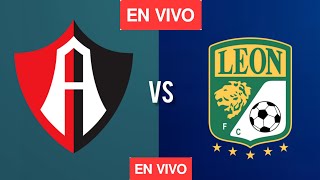 Atlas vs Club Leon partido de fútbol en vivo hoy México Liga MX 2024 [upl. by Barling]