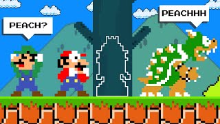 Super Mario Bros but Princess Peach is Missing Hide and Seek [upl. by Lyssa]