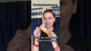 Lakme super matte sunscreen spf 30 review sunscreen skincare shorts ytshorts [upl. by Loresz]