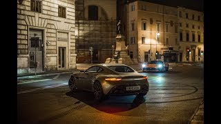 Spectre 2015 Car Chase Scene  Aston Martin DB10 and Jag CX75 [upl. by Chemar]