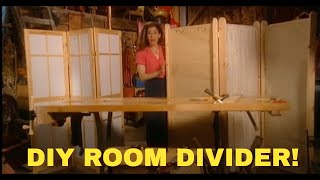 Got relatives visiting Get privacy fast with a DIY room divider [upl. by Benedikta]