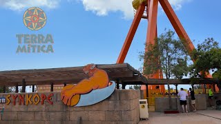 Synkope  Terra Mitica Benidorm Ride POV  4K [upl. by Annahtur370]