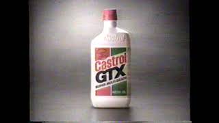 1989 Castrol GTX Motor Oil quotEngineered for Todays Smaller Carsquot TV Commercial [upl. by Irrok83]