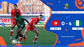 Tunisia 🆚 Nigeria Highlights  TotalEnergiesAFCONU20 3RD Place [upl. by Aleet]