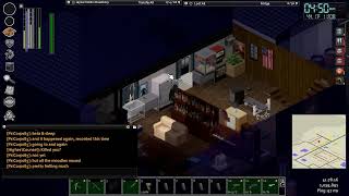 Project Zomboid multiplayer sleeping fast forward glitch [upl. by Ahsuas]