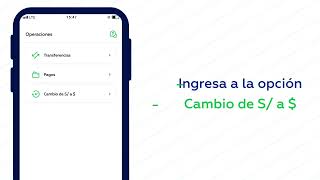 Te enseñamos cómo cambiar soles a dólares por tu APP Interbank Empresas [upl. by Nagaer418]