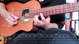 FATALIDAD Julio Jaramillo TUTORIAL REQUINTO CON TABS [upl. by Nolyar953]