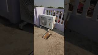 New voltas installation split ac electrical airconditioninginstallation voltasac [upl. by Robillard]