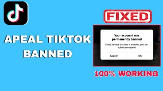 How To Appeal a TikTok Ban 2024 [upl. by Ecinnaj]