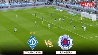 🔴LIVE  DYNAMO KYIV vs RANGERS I UEFA CHAMPIONS LEAGUE QUALIFICATION I eFOOTBALL PES 21 GAMEPLAY [upl. by Rentsch]